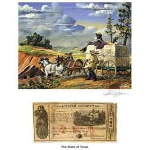  Slaves and Cotton Bales    Print