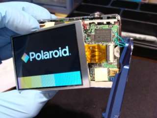 POLAROID T831 PARTS LCD (SCREEN) WITH PHOTO DIRECTIONS  
