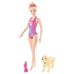  Barbie Team Barbie Swimmer Doll Toys & Games