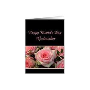  Pink rose mothers day card for Godmother Card Health 