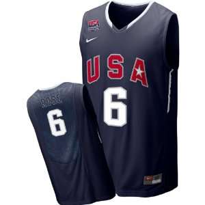  Nike USA Basketball 2010 Derrick Rose Authentic Jersey 