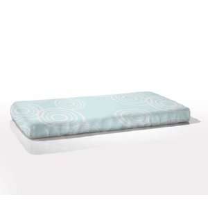  Fitted Crib Sheet in Puddle Sea Glass Baby