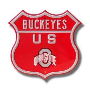  Ohio State Buckeyes Route Sign