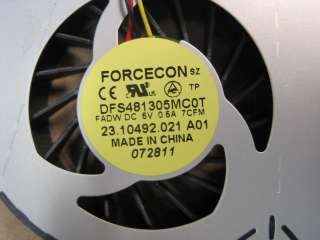 DELL Vostro 1540 heatsink CPU fan Forcecon DFX481302MC0T new genuine 