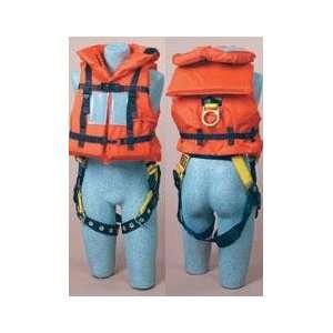 DBI/SALA Orange Off Shore Lifejacket For Use With Harness With Safety 