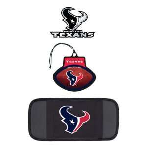  Houston Texans Automotive Package Emblem, Air Freshner 