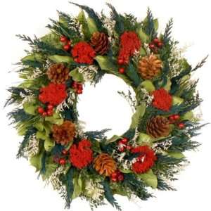   Company Winter Breeze 16 Inch Dried Floral Wreath 