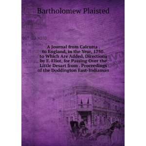   of the Doddington East Indiaman Bartholomew Plaisted Books