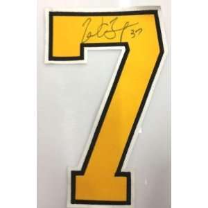  Signed Patrice Bergeron Uniform   number   Autographed NHL 