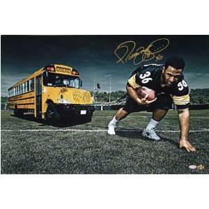  Jerome Bettis Pulling School Bus 16x24 Photograph Sports 