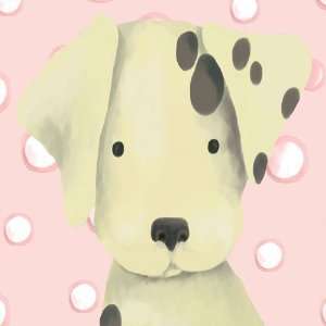 Oopsy daisy Radley the Dalmatian Pink Wall Art 10x10 