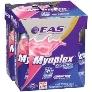  EAS Myoplex Carb Control Strawberry Cream / 11 fl oz RTD 