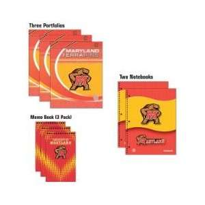  MARYLAND TERIPANS Logo School Combo 8 Pack   (3) Two 