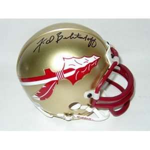  Signed Fred Biletnikoff Mini Helmet   Florida State 