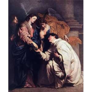   van Dyck   24 x 30 inches   Blessed Joseph Hermann