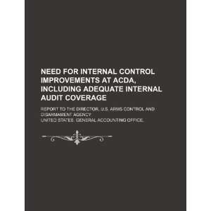   internal audit coverage report to the Director (9781234413682