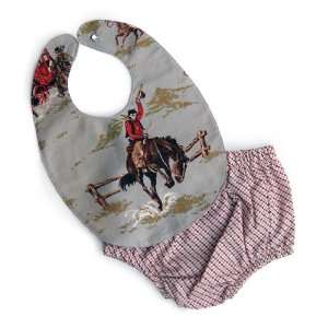  Howdy Pard Bib & Bloomer Set