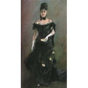 Hand Made Oil Reproduction   Berthe Morisot   32 x 60 inches   Figure 