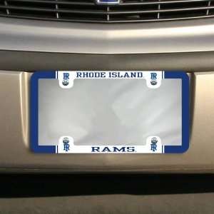  NCAA Rhode Island Rams Thin Rim Varsity License Plate 