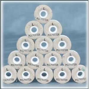   White L Style Paper Sided Bobbins, Case of 144 Arts, Crafts & Sewing