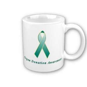 Organ Donation Awareness Ribbon Coffee Mug