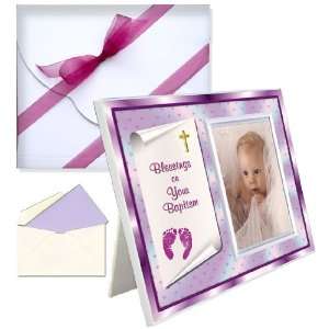  Baby Blessing Baptism Christening Picture Frame Gift 