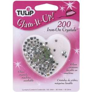 Tulip Glam It Up Iron On Crystals 200/Pkg Crystal 