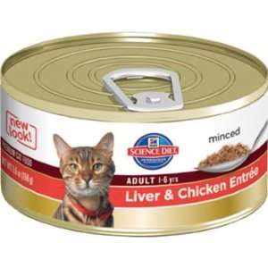  Science Diet Liver/Chicken Entree Cat Food 5.5oz Toys 