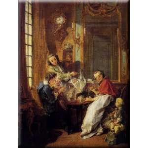   Coffee 12x16 Streched Canvas Art by Boucher, Francois