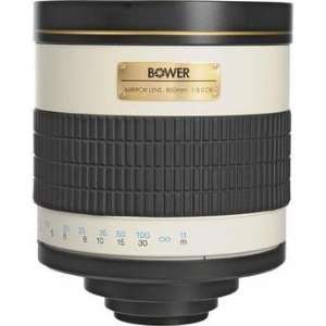  Bower 800mm f/8 Manual Focus Telephoto T Mount Lens 