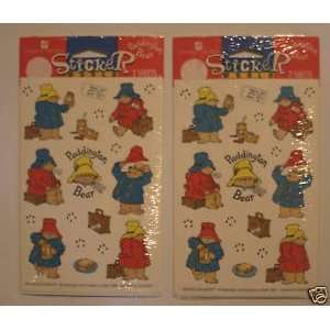Paddington Bear Stickers 2 Packs/4 Sheets