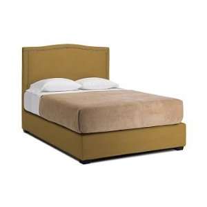 Williams Sonoma Home Sutton Bed, Queen, Leather, Camel  