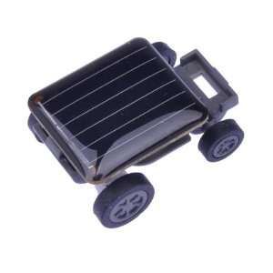   Solar Powered Robot Racing Car Toy Gadget Gift Black Toys & Games