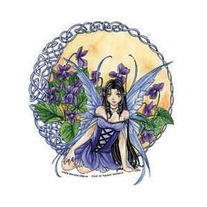   Celtic Violet Fairy by Meredith Dillman   Sticker / Decal Automotive