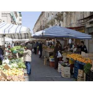  Street Market, Ortygia, Syracuse, Sicily, Italy, Europe 