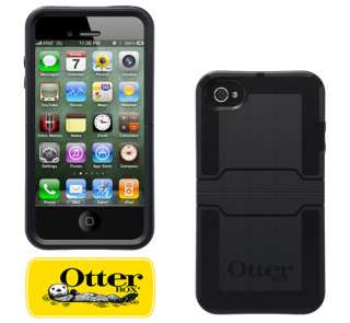 NEW BLACK OTTERBOX REFLEX SERIES HARD CASE COVER FOR iPHONE 4S & 4 