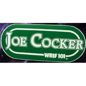  WRIF FM Detroit Joe Cocker Bumper Sticker 