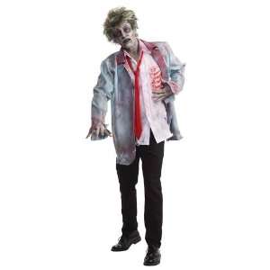    Zombie Man Halloween Fancy Dress Costume & Face Paint Toys & Games