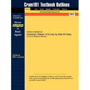  Studyguide for American History A Survey by Alan Brinkley 
