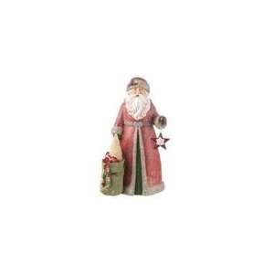   Inspired Glittered Robed Santa Claus Christmas Figu