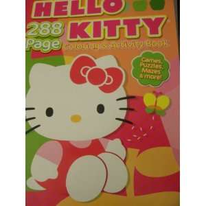   & Activity Book ~ 288 Pages (Kitty with Butterfly) Toys & Games
