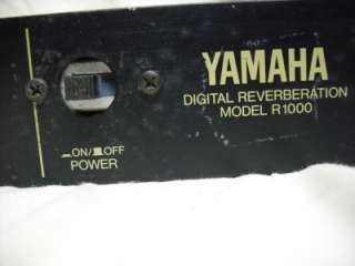 Yamaha R1000 Digital Reverb Unit R 1000  