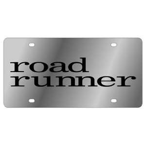  Road Runner   License Plate   Stainless Style Automotive