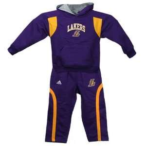  Los Angeles Lakers Toddler Hooded Sweatshirt and Pants Set 