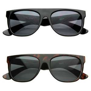 Sale Retro Super Flat Top Shades Sunglasses 8066 2 Pack  