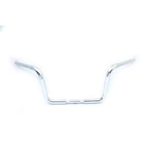 Chrome 1 1/4 Wide Body Ape Hanger 11 Rise Handlebar with Indents for 
