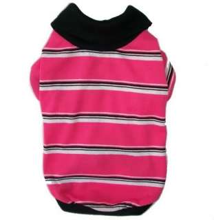 Pink dog shirt clothes apparel dress cloth pet sizeS  