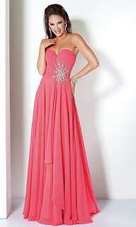 2012 Sweetheart Chiffon Long Evening Prom Dress Gown Party Beads 