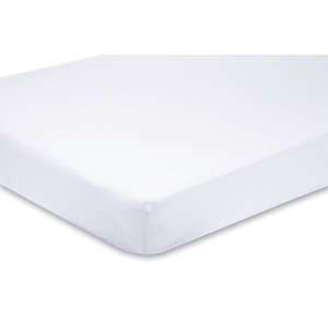  Pure White Organic Crib Sheet Baby