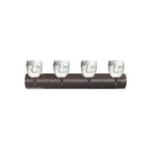   Lighting 12V   4WR Mimi   Bronze Metal Finish   Marble Grigio Glass